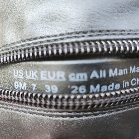 Black tall Franco Sarto leather boots - Picture 3 of 6